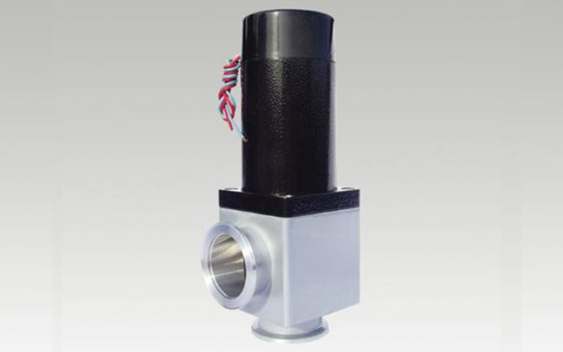 Electromagnetic high vacuum flapper valve (aluminum)
